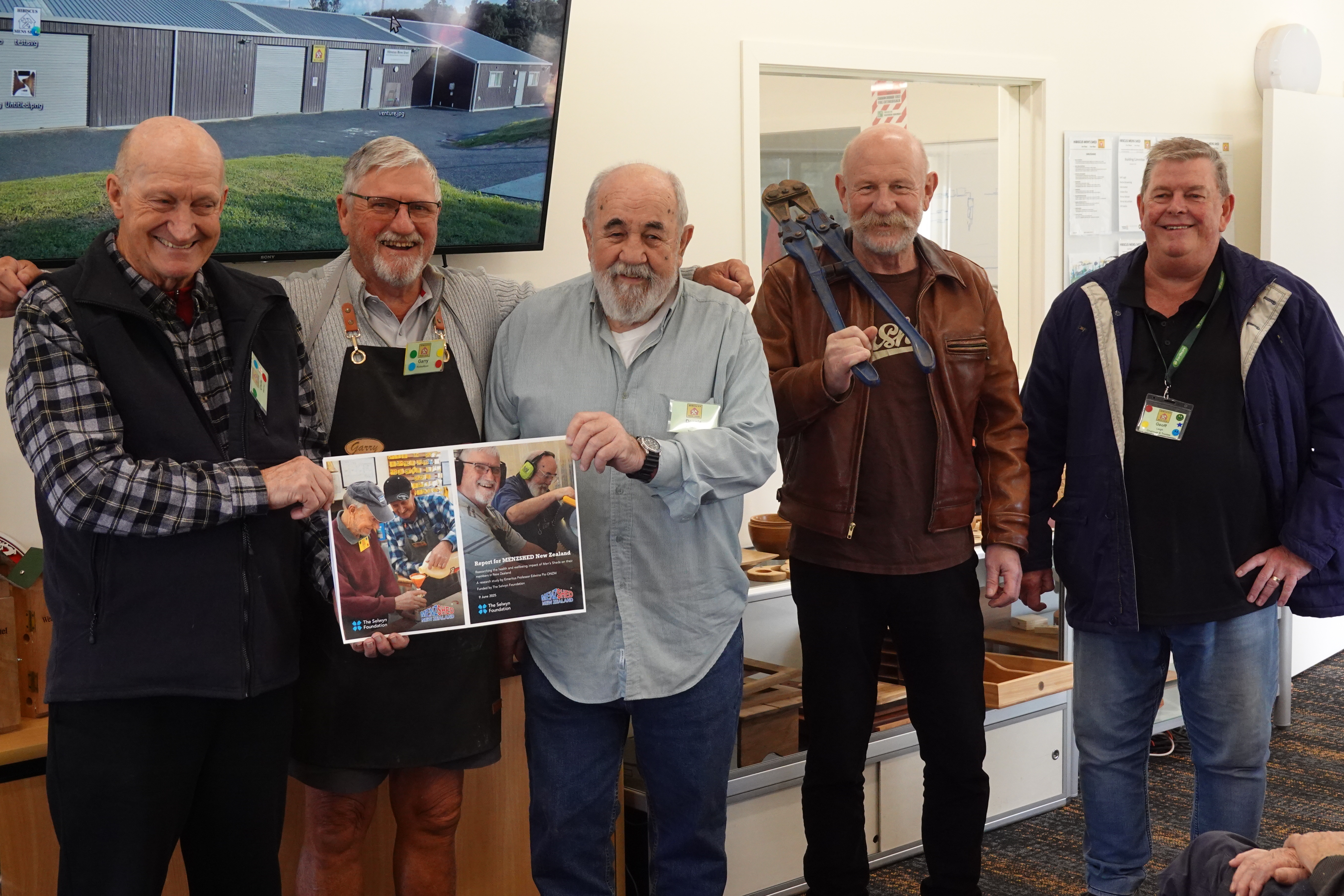 Supporting older men’s health through Men’s Sheds