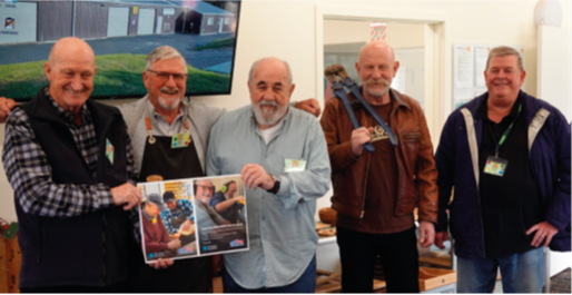 Supporting older men’s health through Men’s Sheds