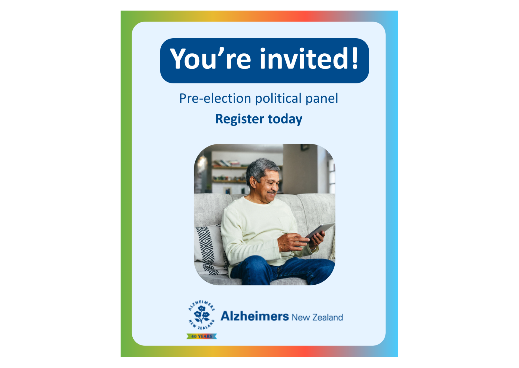 Pre-election political panel by Alzheimers NZ