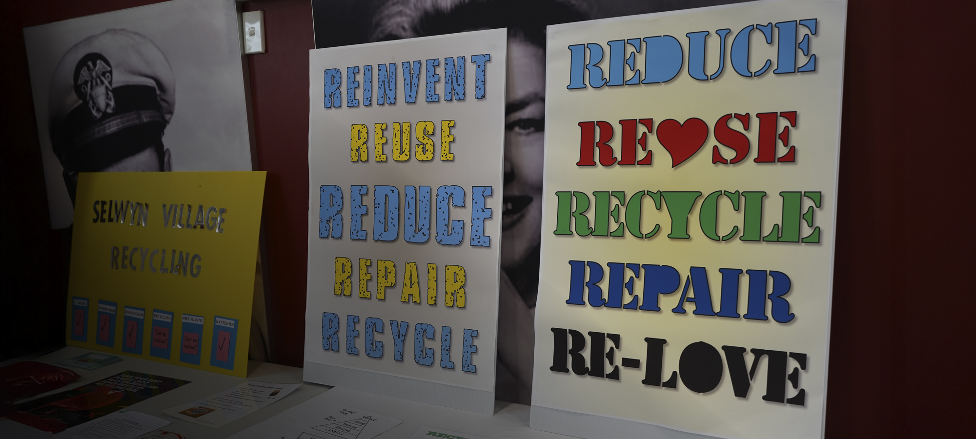 Promoting sustainability around the village